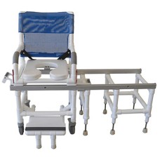 MJM International, deluxe all purpose dual shower chair, transfer bench