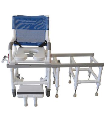 MJM International, deluxe all purpose dual shower chair, transfer bench