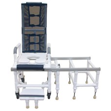 MJM International, deluxe all purpose tilt "n" space shower chair, transfer bench