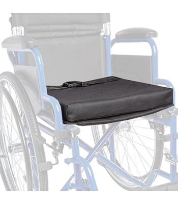 Ziggo 12" Wheelchair Accessory - Seat Cushion, Black