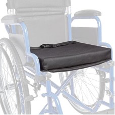 Ziggo 16" Wheelchair Accessory - Seat Cushion, Black