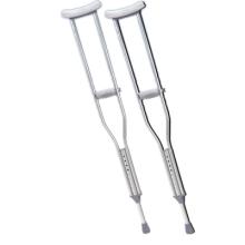 Underarm adjustable aluminum crutch, tall adult (5' 10" - 6' 6"), 8 pair