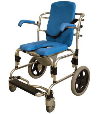Baltic Professional Transport Shower/Commode Chair, Padded