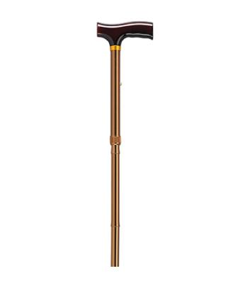 Drive, Lightweight Adjustable Folding Cane with T Handle, Bronze
