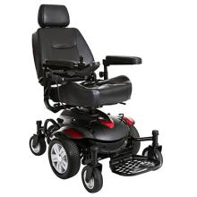 Drive, Titan AXS Mid-Wheel Power Wheelchair, 22"x20" Captain Seat