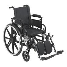 Drive, Viper Plus GT Wheelchair with Flip Back Removable Adjustable Desk Arms, Elevating Leg Rests, 20" Seat