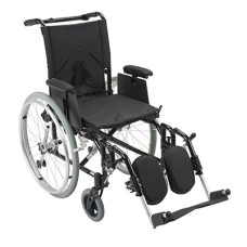 Drive, Cougar Ultra Lightweight Rehab Wheelchair, Elevating Leg Rests, 16" Seat