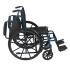 Drive, Blue Streak Wheelchair with Flip Back Desk Arms, Swing Away Footrests, 16" Seat