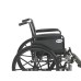Drive, Cruiser III Light Weight Wheelchair with Flip Back Removable Arms, Full Arms, Elevating Leg Rests, 16" Seat