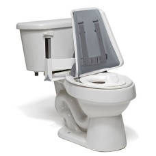 Columbia  Toilet Support - High Back (H-brace & Reducer Ring) - Padded - Medium