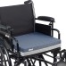 Wheelchair cushion with removable cover, gel/foam, 16 x 20 x 3