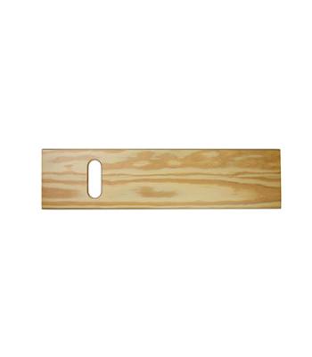 Transfer Board, Wood, 8" x 24", one handgrip