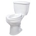 Drive, Raised Toilet Seat with Lock, Standard Seat, 4"