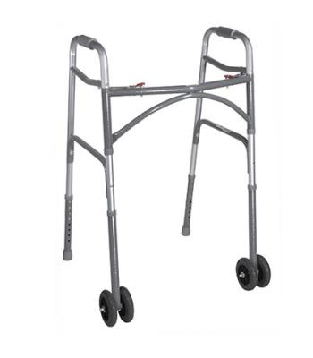 Drive, Heavy Duty Bariatric Two Button Walker with Wheels