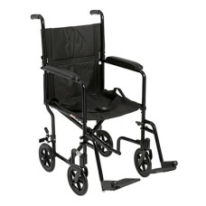 Drive, Lightweight Transport Wheelchair, 19" Seat, Black
