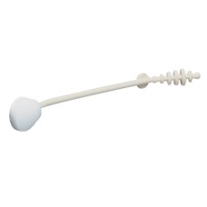 Lotion applicator, with 12 inch angled handle