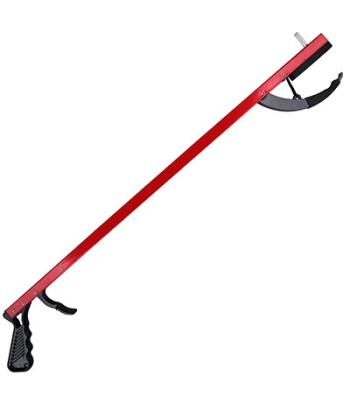 Reaching aid, pistol grip, open jaw, 26-1/2", Red
