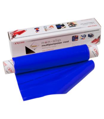 Dycem non-slip material, roll, 8"x6-1/2 foot, blue