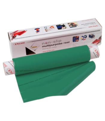 Dycem non-slip material, roll, 8"x6-1/2 foot, forest green