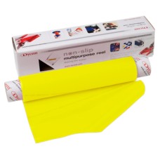 Dycem non-slip material, roll, 8"x6-1/2 foot, yellow