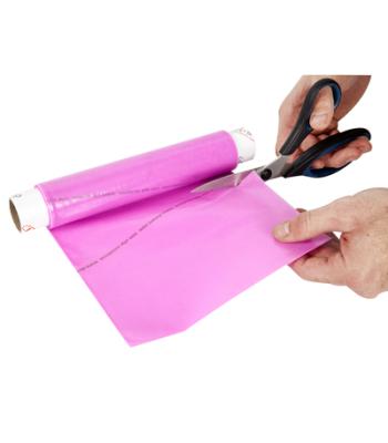 Dycem non-slip material, roll, 8"x3-1/4 foot, pink