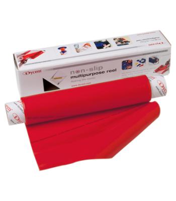 Dycem non-slip material, roll, 16"x6-1/2 foot, red