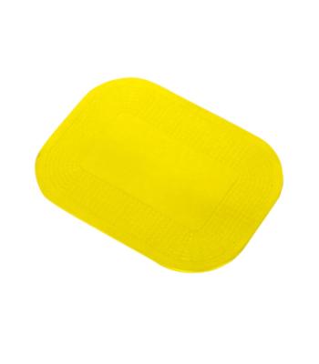 Dycem non-slip rectangular pad, 10"x14", yellow