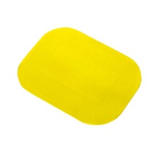 Dycem non-slip rectangular pad, 15"x18", yellow