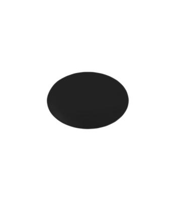 Dycem non-slip circular pad, 5-1/2" diameter, black