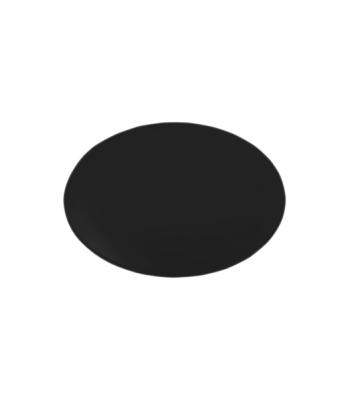 Dycem non-slip circular pad, 7-1/2" diameter, black