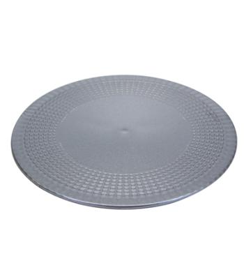 Dycem non-slip circular pad, 7-1/2" diameter, silver