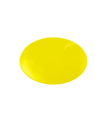 Dycem non-slip circular pad, 7-1/2" diameter, yellow