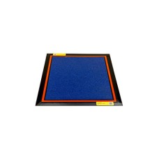 Dycem, CleanZone Floor Mat System, 4' x 4', Cobalt