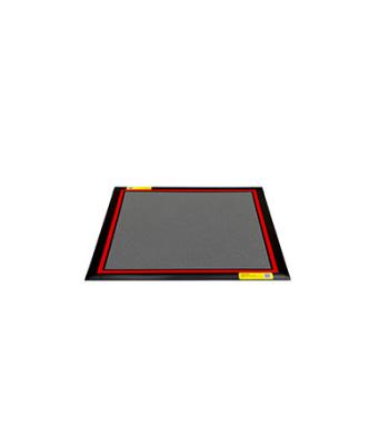 Dycem, CleanZone Floor Mat System, 6.5' x 6.5', Titanium