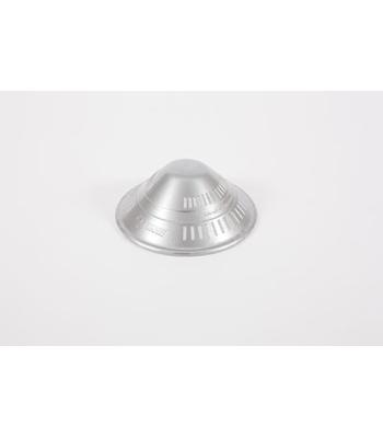 Dycem non-slip cone-shaped jar opener, 4-1/2" diameter, silver