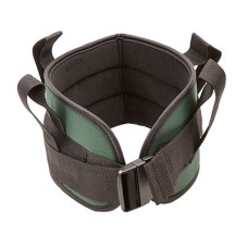 Padded transfer belt, side release buckle, medium, green