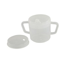 Independence 2-handled mug, 8 oz., w/2 lids