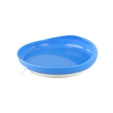 Scoop plate with suction cup base