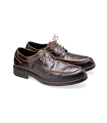 Elastic shoe laces, 2 pair, brown