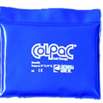 ColPaC Blue Vinyl Cold Pack - quarter size - 5.5 x 7.5
