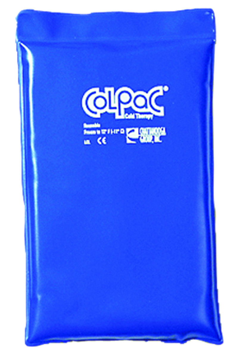 ColPaC Blue Vinyl Cold Pack - half size - 7 x 11 - Case of 12