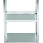 Mobile Stand - Stainless Steel - 3-shelf