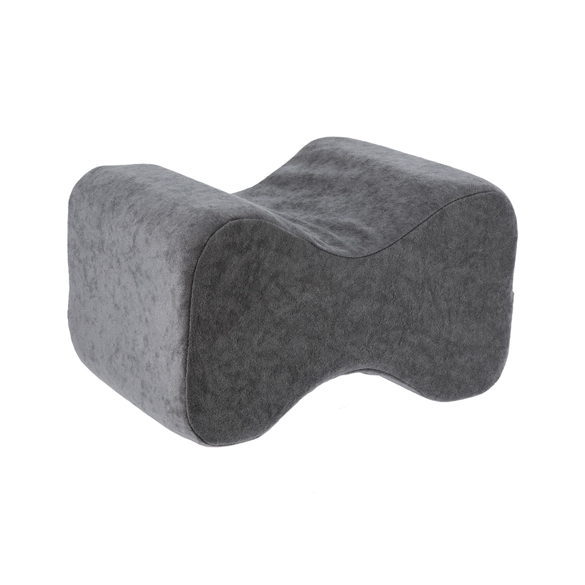 Leg Spacer Positioning Support Pillow with Deluxe Gray Cover Petite