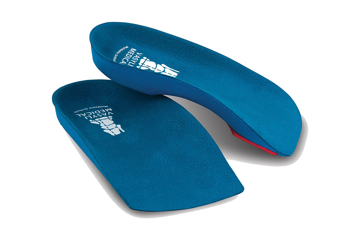 Vasyli Blue 3/4 Length Orthotic Medium