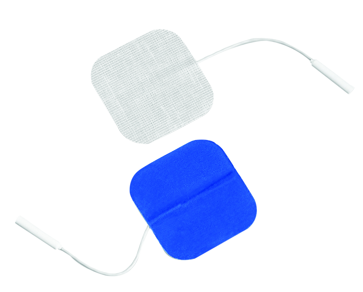Dura-Stick Premium Electrode 2 Square stainless steel mesh blue gel 40/case