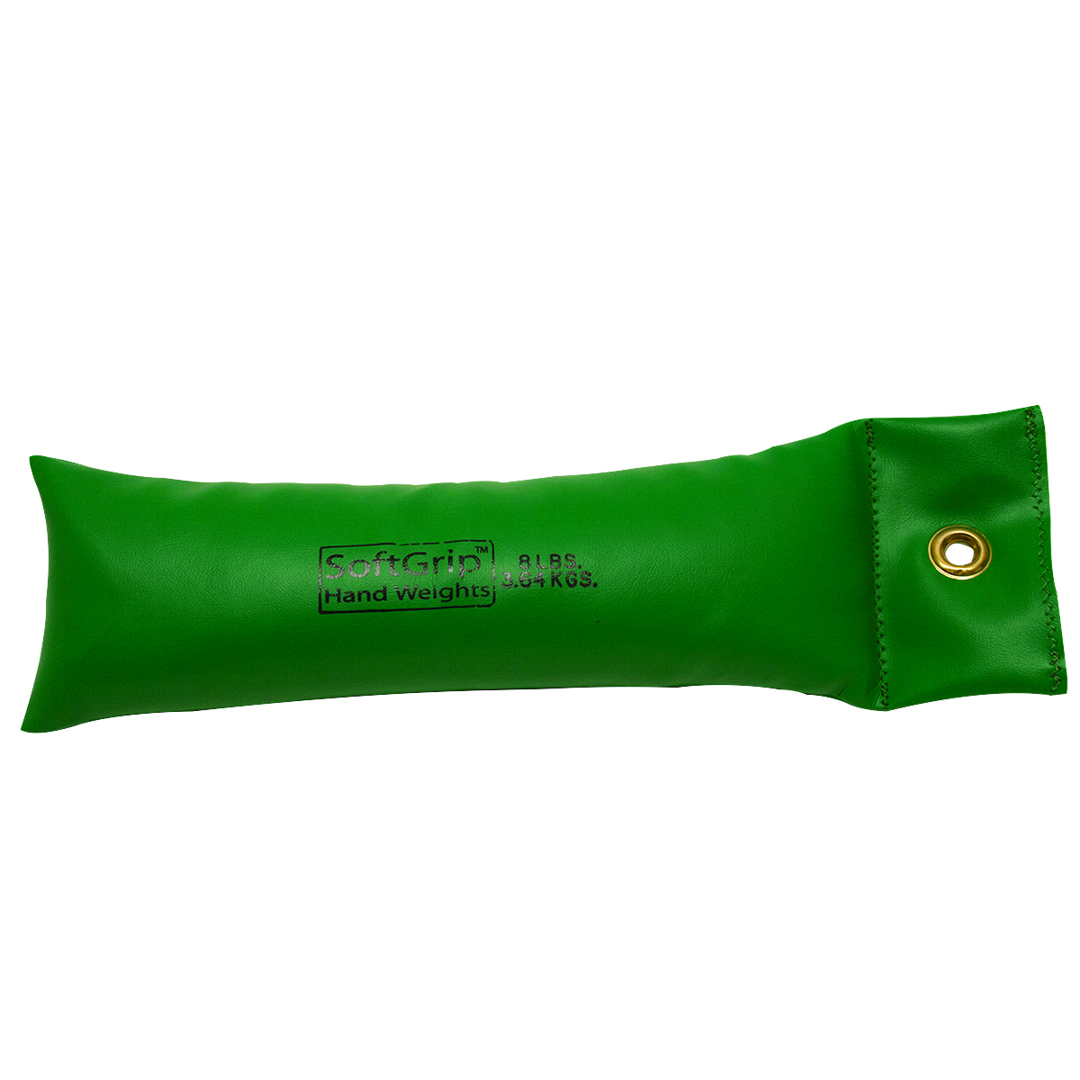 CanDo SoftGrip Hand Weight - 8 lb - Green