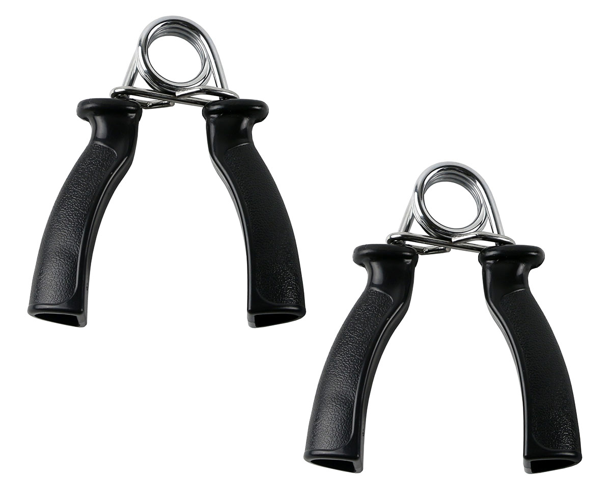 Fixed resistance hand grip x-heavy black pair