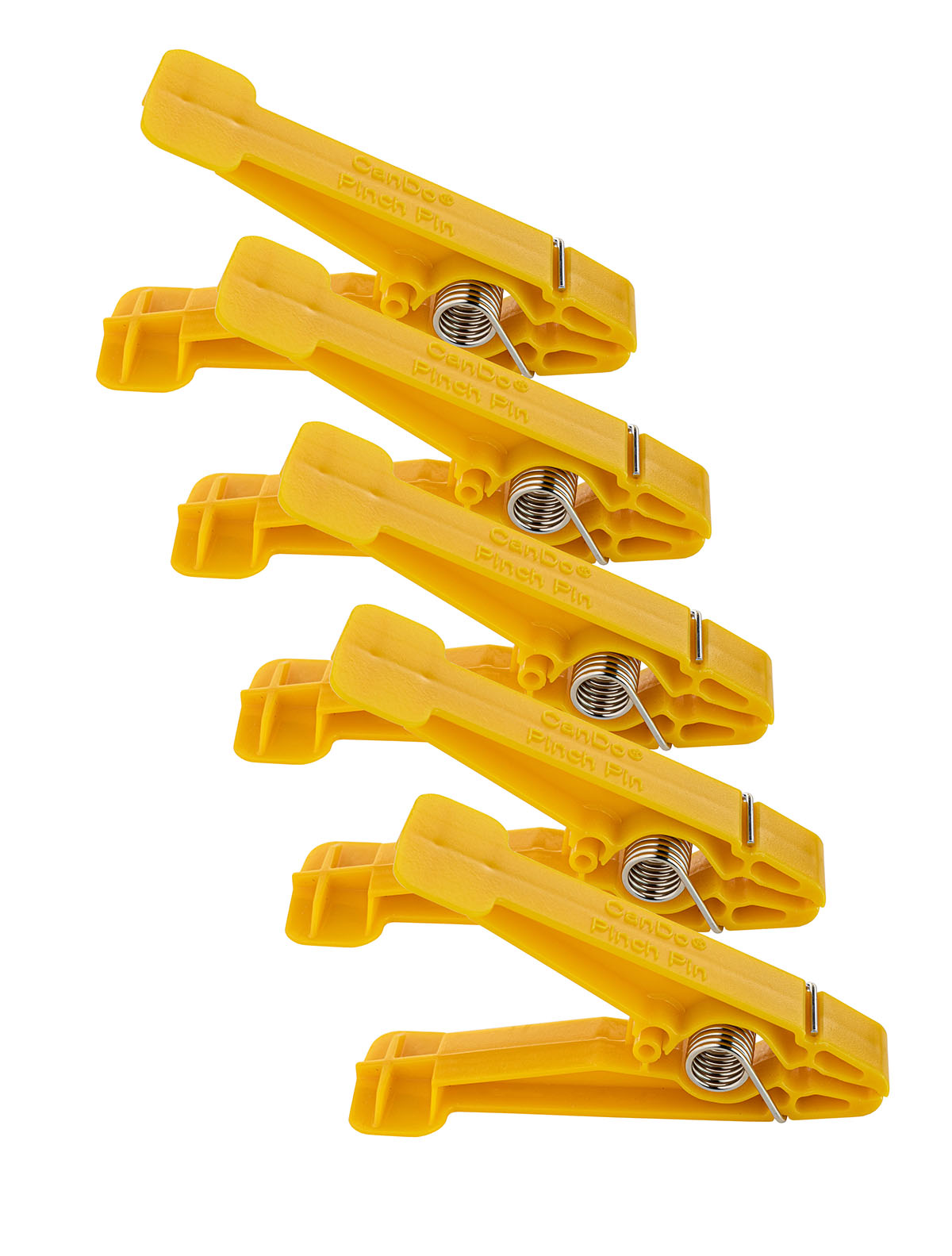 CanDo Graded Pinch Finger Exerciser Replacement Pinch Pins Set of 5 Yellow (X-Light)