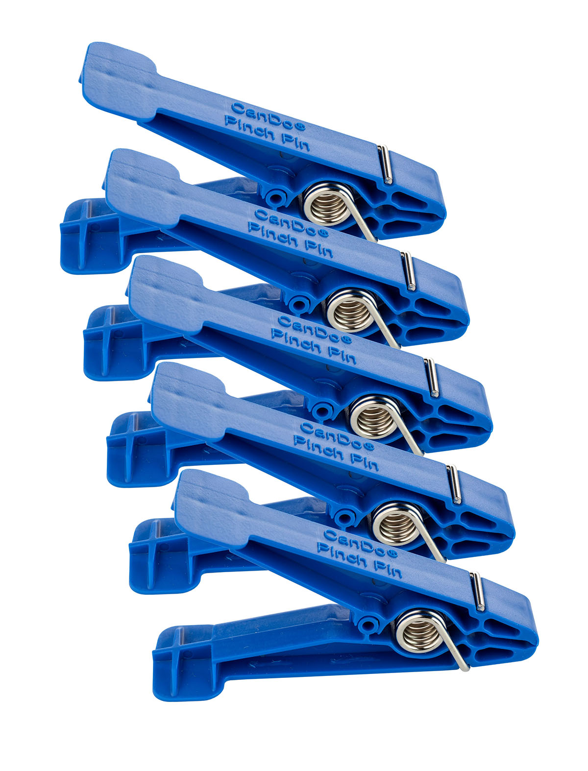 CanDo Graded Pinch Finger Exerciser Replacement Pinch Pins Set of 5 Blue (Heavy)