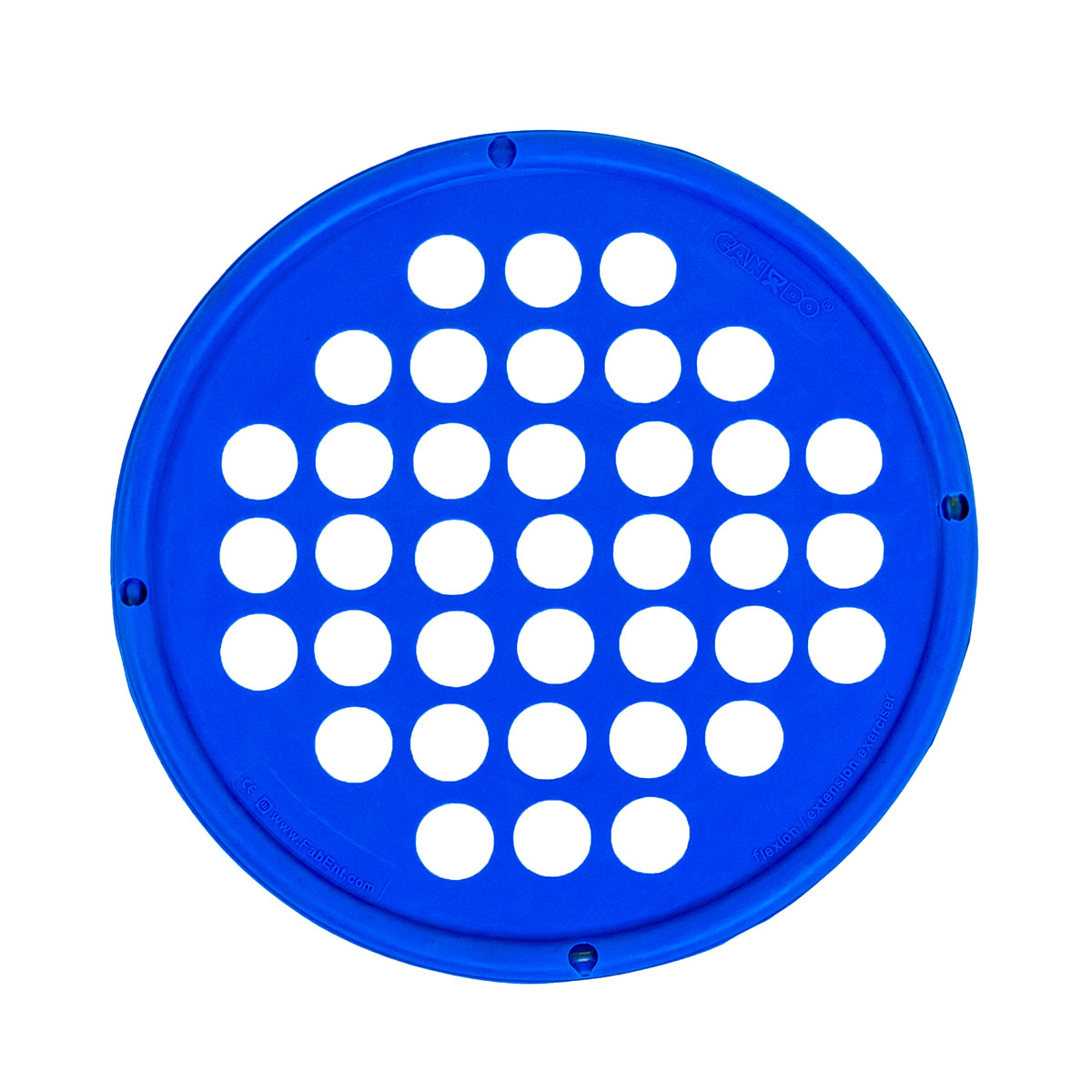 CanDo Hand Exercise Web - Latex Free - 7 Diameter - Blue - Heavy